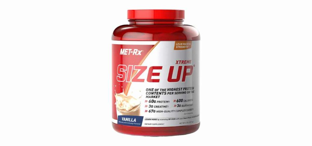 Met rx size up