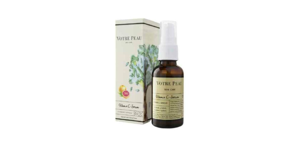 Votre Peau Vitamin C Serum bisa merawat kulit agar tetap sehat, mengatasi masalah kulit berminyak, hingga bekas jerawat